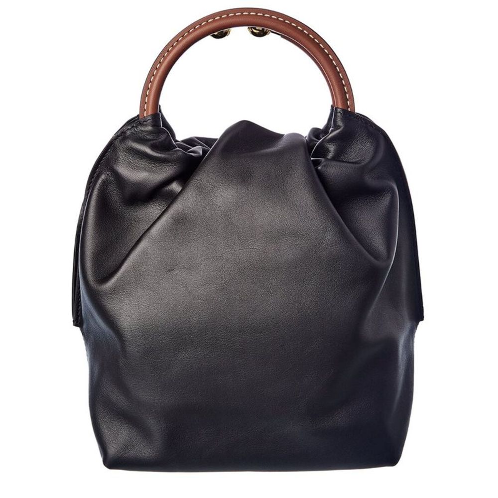 Burberry Ring Detail Mini Leather Tote - Picture 2 of 4